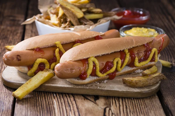 Klasszikus hot dog — Stock Fotó