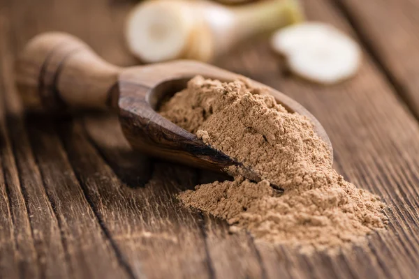 Galaganl Powder on  table — Stock Photo, Image