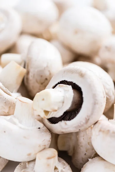 Porzione di Funghi bianchi — Foto Stock