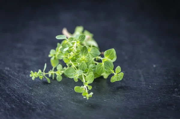 Portion of fresh Oregano — Stock Photo, Image