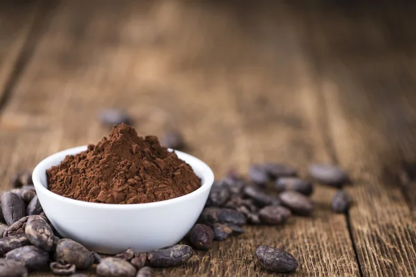 Cacao en polvo natural — Foto de Stock