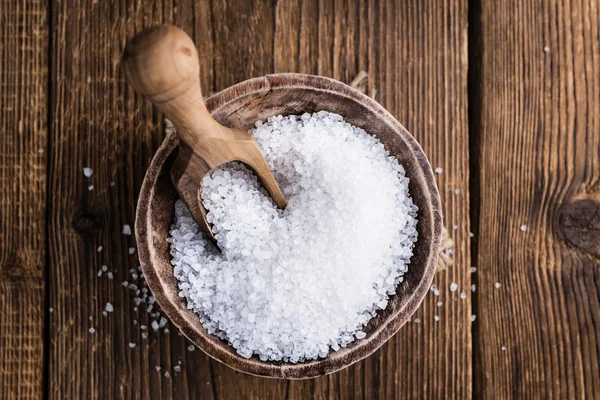 Högen av grovt Salt — Stockfoto