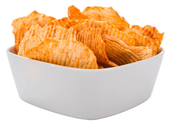 Patatas fritas onduladas — Foto de Stock