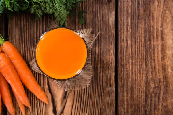 Portion of Carrot Juice — Stock Photo, Image