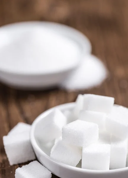 White Sugar on table — Stock Photo, Image