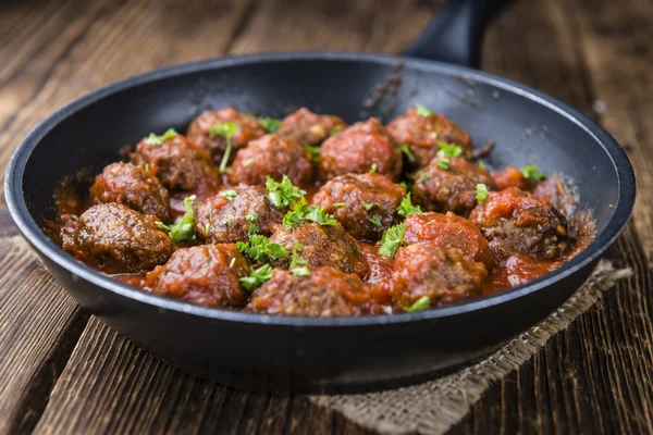 Meatballs with Tomato Sauce — Stock Photo, Image