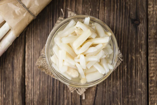 Sommige verse witte asperges — Stockfoto