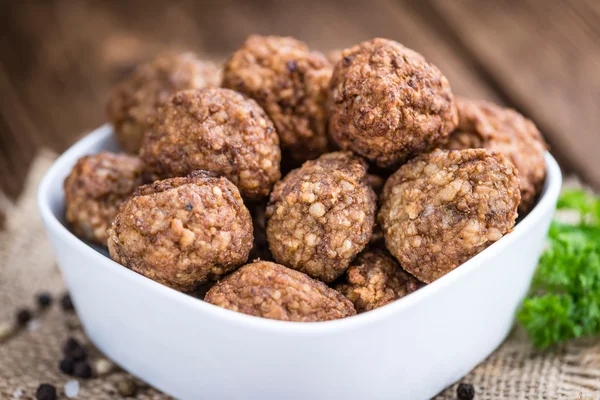 Fresh made Meatballs — Stock Photo, Image