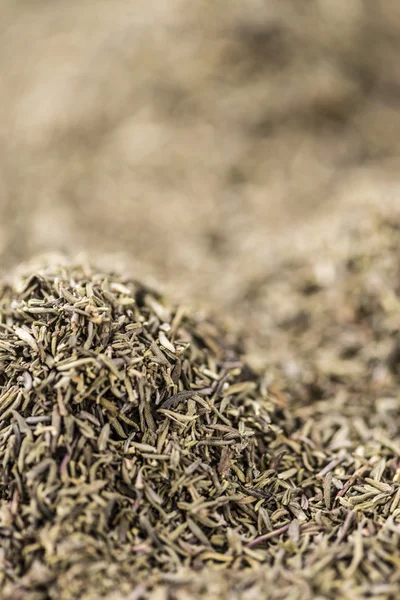 Aromatic Dried Thyme (background image) — Stock Photo, Image