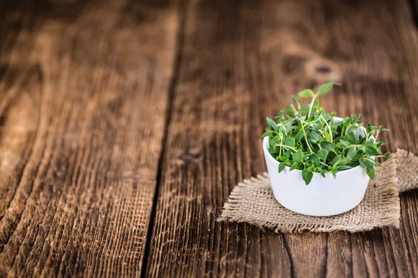 Gedeelte van de verse tijm — Stockfoto