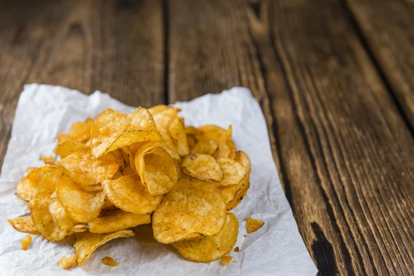 Un mucchio di patatine al peperoncino — Foto Stock