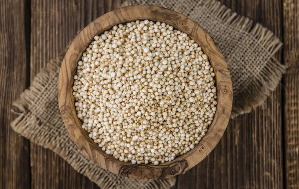 Pile of puffed Quinoa — Stock Photo, Image