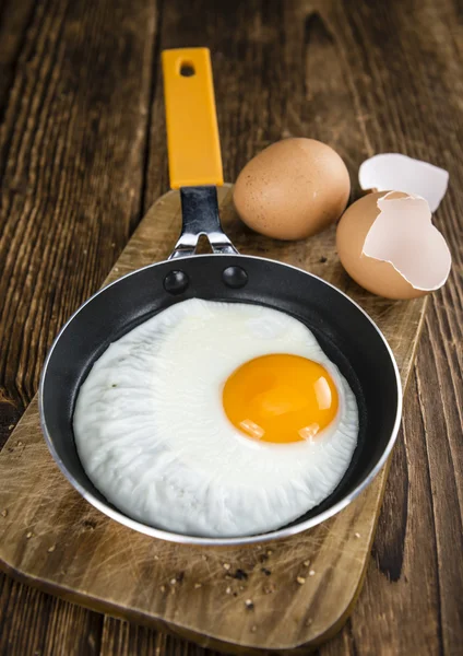 Colazione, uovo fritto — Foto Stock