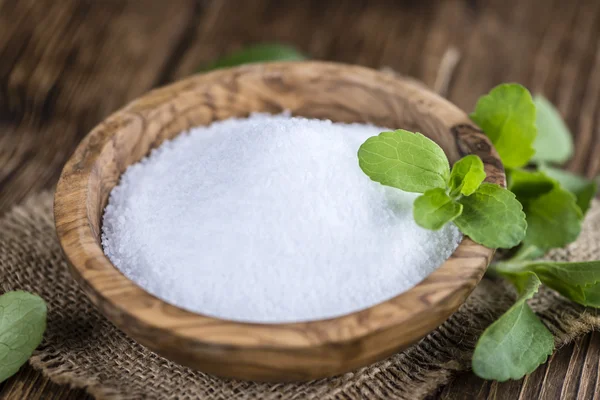 Porción de gránulos de Stevia — Foto de Stock