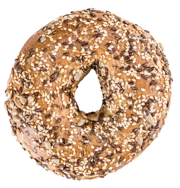 Frischer Vollkornbagel — Stockfoto