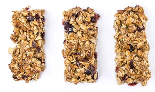 Zelfgemaakte muesli bars — Stockfoto