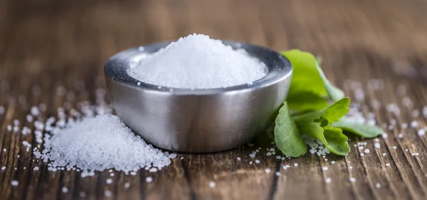 Porción de gránulos de Stevia — Foto de Stock