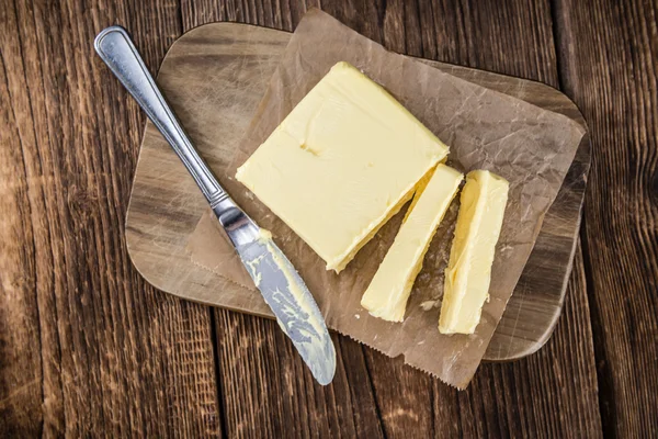 Portion of fresh Butter — Stock Photo, Image