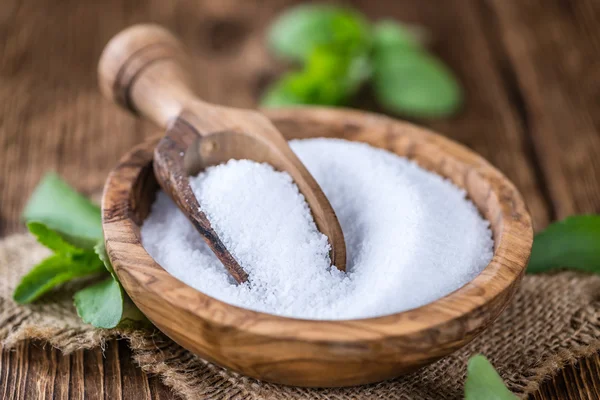 Porción de gránulos de Stevia — Foto de Stock