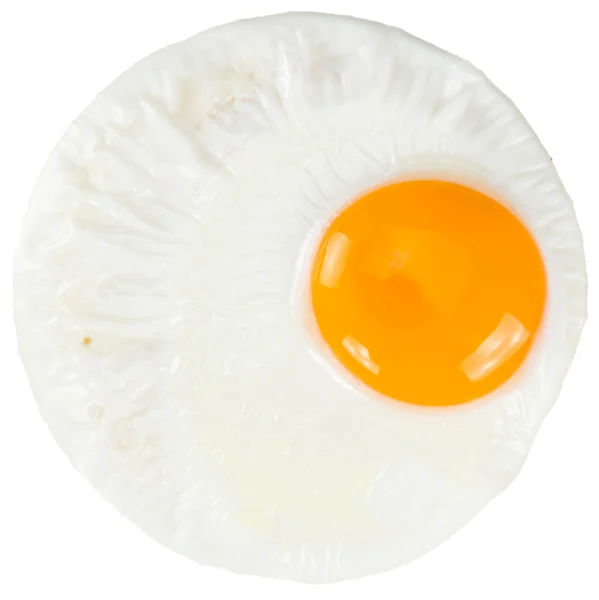 Bir sahanda yumurta — Stok fotoğraf