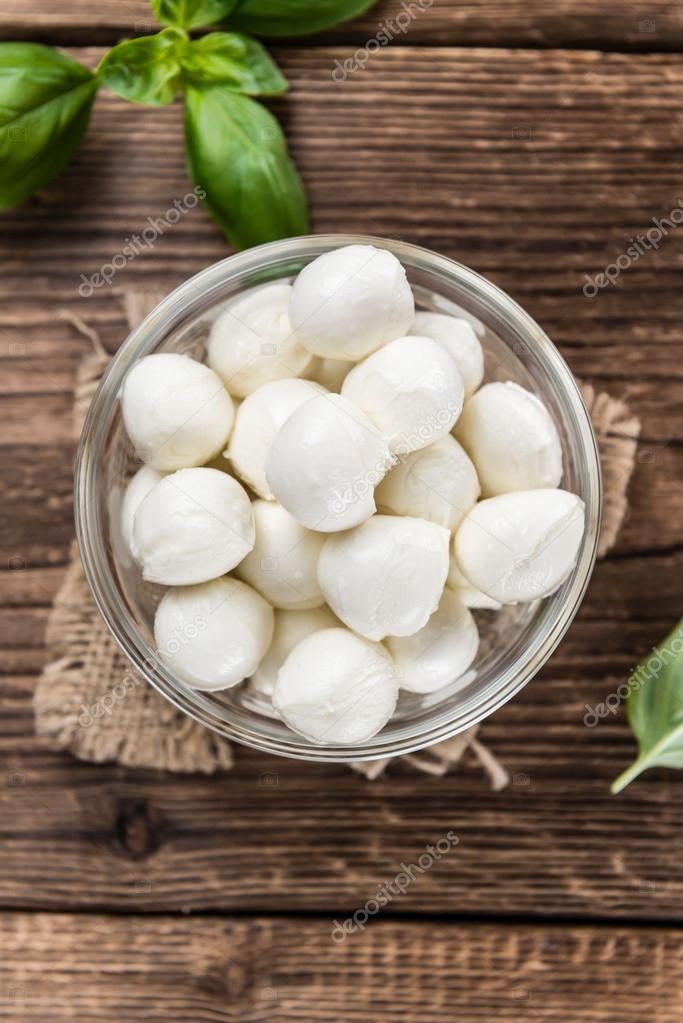 fresh mozzarella balls