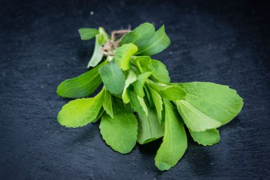 Portion of Stevia leaves  clipart