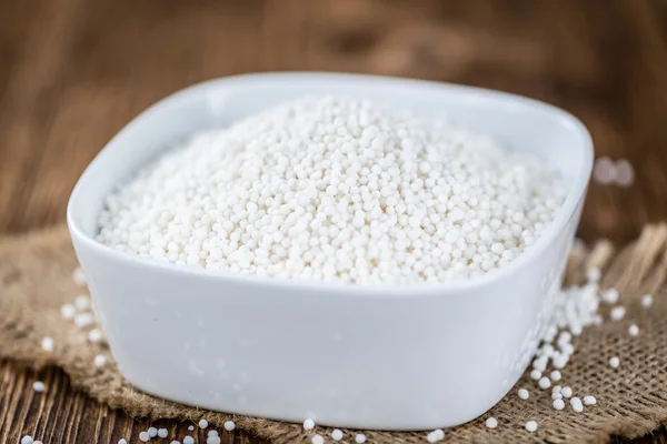 Pérolas brancas de tapioca — Fotografia de Stock