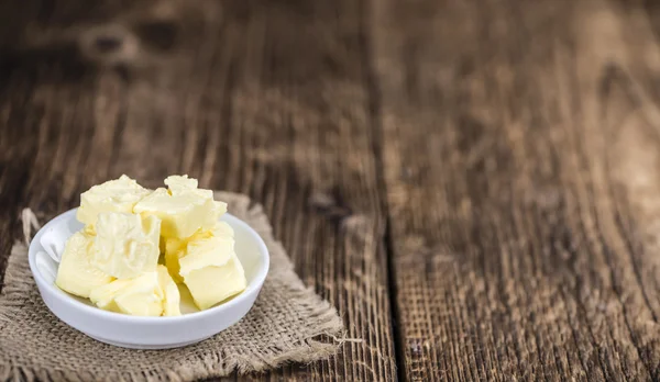 Portion of fresh Butter — Stock Photo, Image