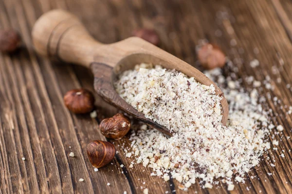 Porción de avellanas de tierra — Foto de Stock