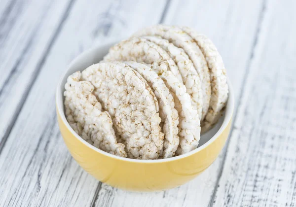 Porción de tortas de arroz — Foto de Stock