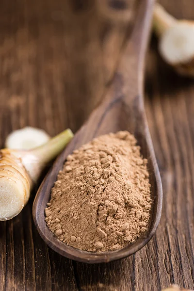 Porção de Galangal em pó — Fotografia de Stock