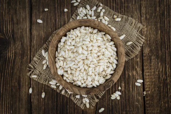 Portion of puffed Rice — Stock Photo, Image