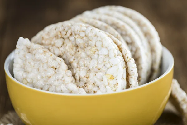 Porción de tortas de arroz — Foto de Stock