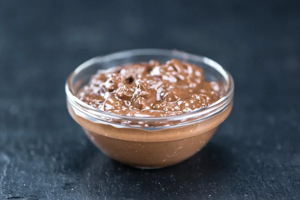 自家製のチョコレート クリーム — ストック写真