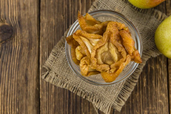 Bowl with dried Pears — Stock Photo, Image