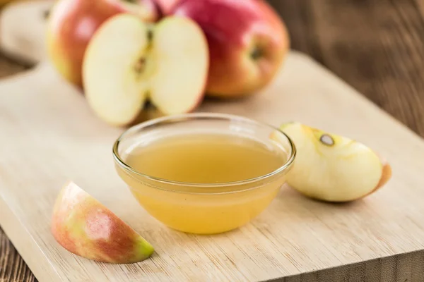Porción de compota de manzana fresca — Foto de Stock