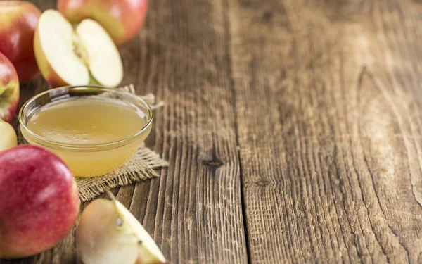 Puré de manzana recién hecho — Foto de Stock