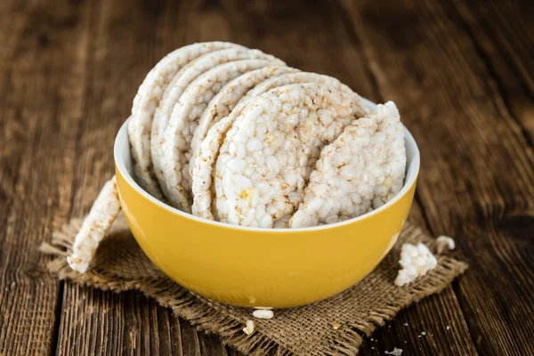 Portion of Rice Cakes — Stock Photo, Image