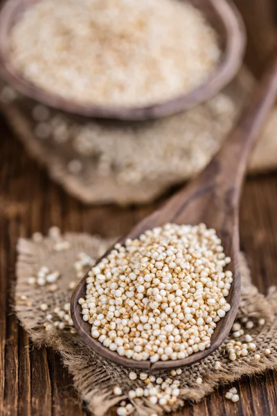 Pile of puffed Quinoa — Stock Photo, Image