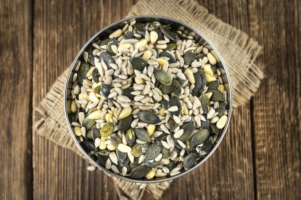 Portion of mixed Seeds