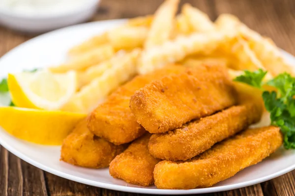 Dedos de peixe fritos — Fotografia de Stock