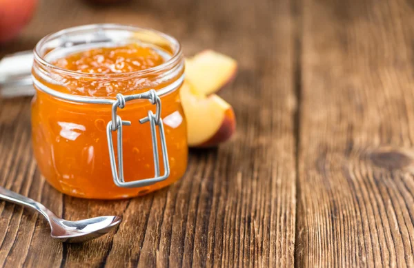 Portion of Peach Jam — Stock Photo, Image