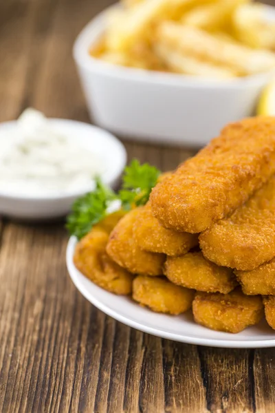 Portion of Fish Fingers — Stock Photo, Image