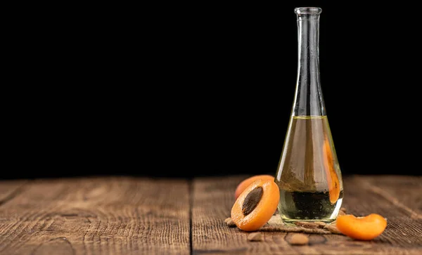 Porzione Olio Albicocca Con Alcuni Frutti Freschi Come Dettagliato Primo — Foto Stock