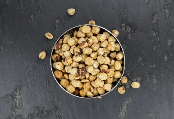 Hazelnut Kernels Detailed Close Shot Selective Focus — Stock Photo, Image