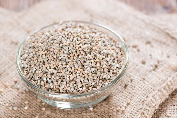 Rye Meal in a bowl — Stock Photo, Image