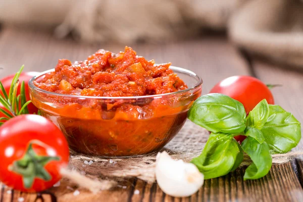 Homemade Tomato Sauce — Stock Photo, Image
