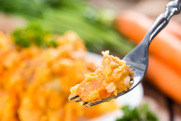 Stufato di carota appena fatto — Foto Stock