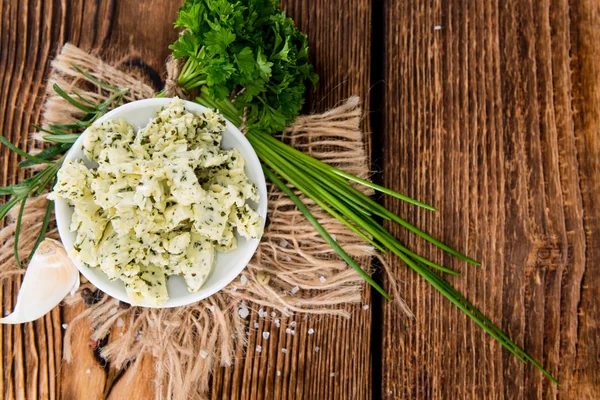 Portion of Herb Butter — Stock Photo, Image