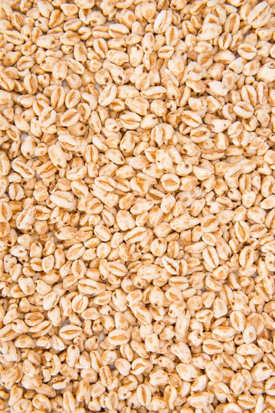 Puffed Wheat background — Stock Photo, Image